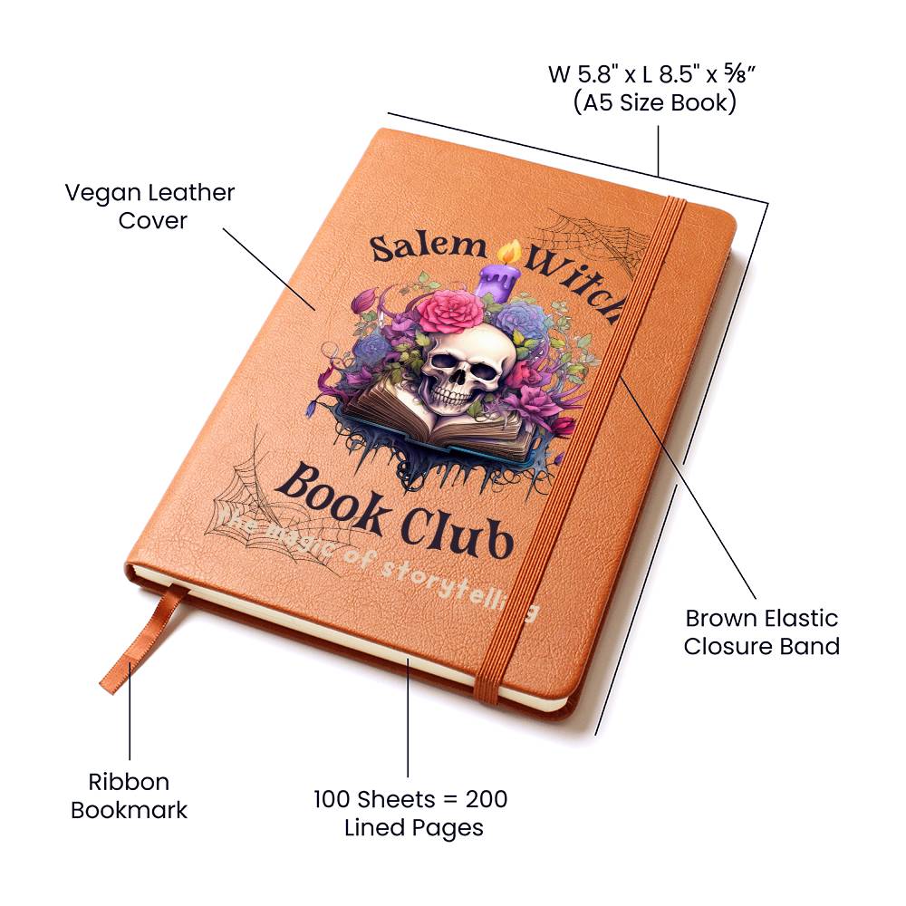 Salem Witch Book Club - Halloween Printed Journal - PM0221