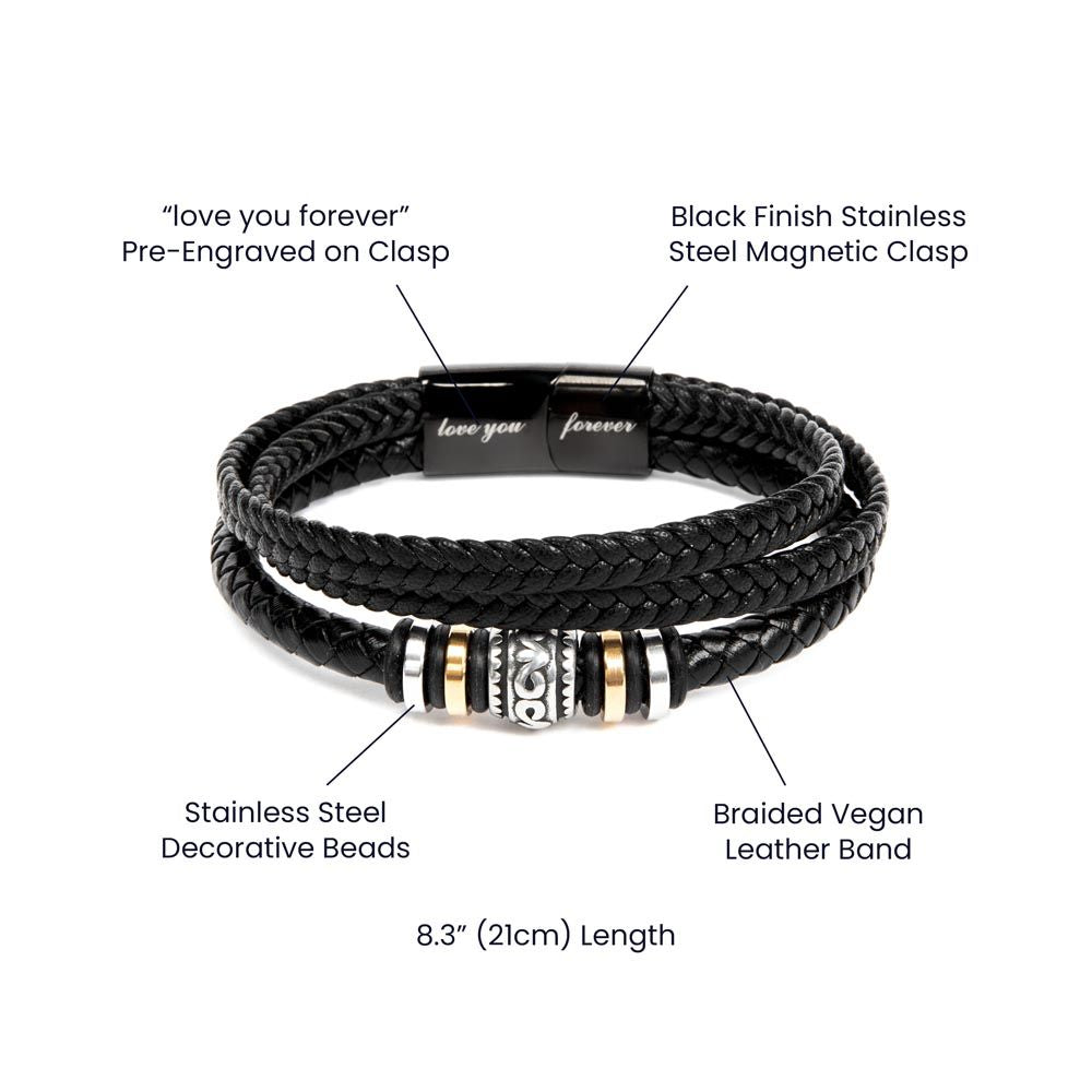 To Son In Law - Son In Heart - Bracelet - PM0115