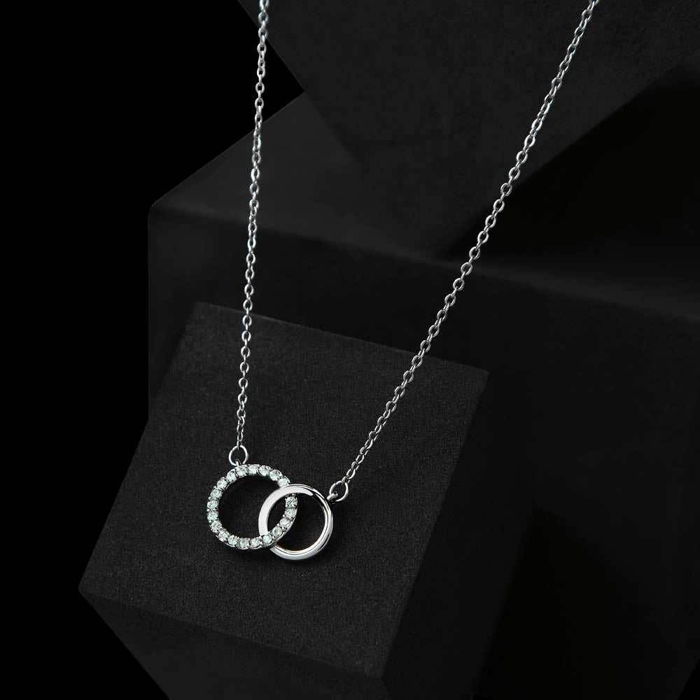 To My Precious Sister, from Brother - You Are My First Friend - The Perfect Pair Necklace