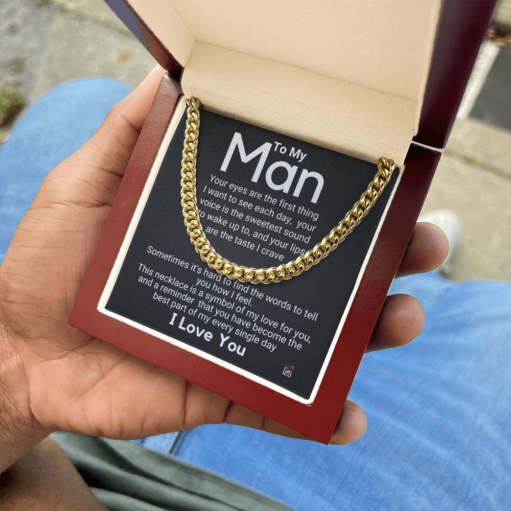 To Your Man - You Are My Favorite - Cuban Chain Necklace