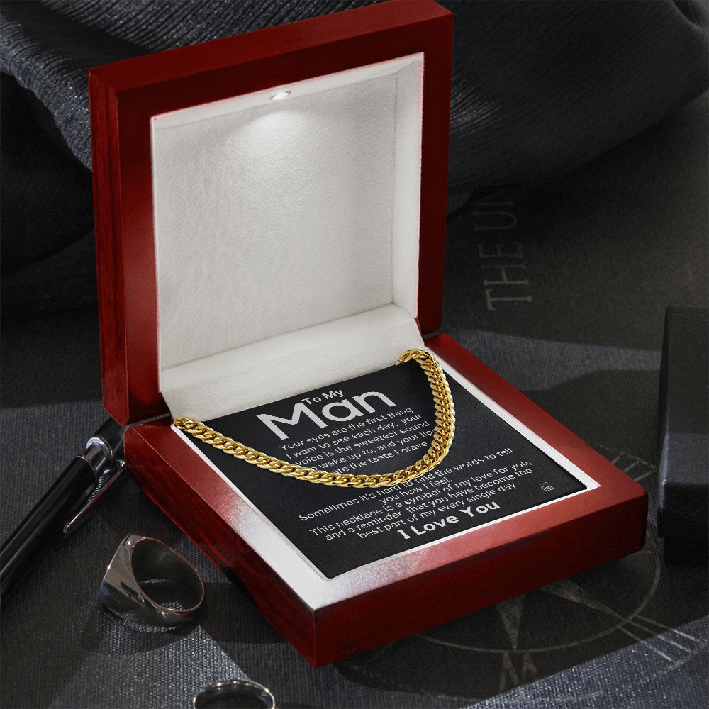 To Your Man - You Are My Favorite - Cuban Chain Necklace