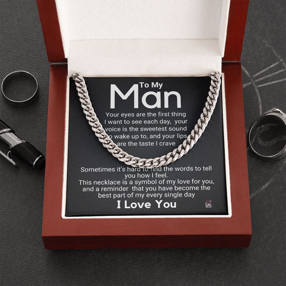To Your Man - You Are My Favorite - Cuban Chain Necklace