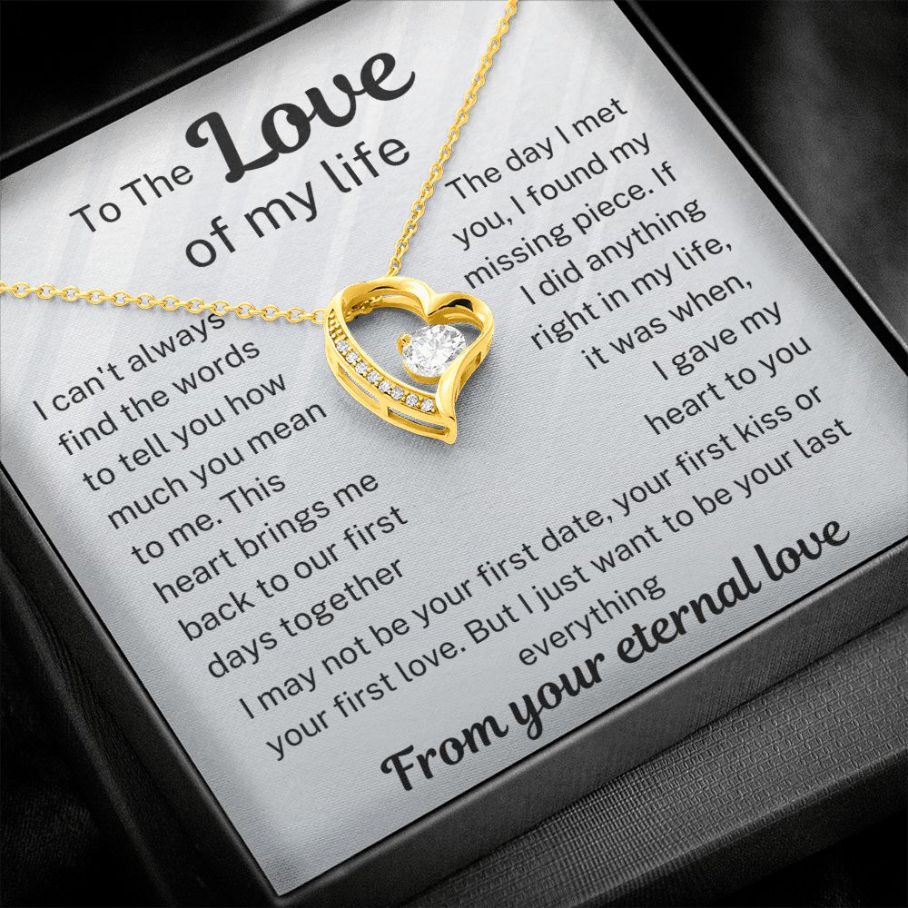 To Your Love - My Missing piece - Forever Love Necklace