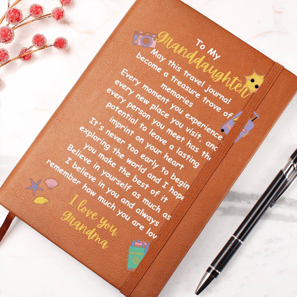 To Granddaughter, from Grandma - Trove Of Memories -  Journal - PM0154