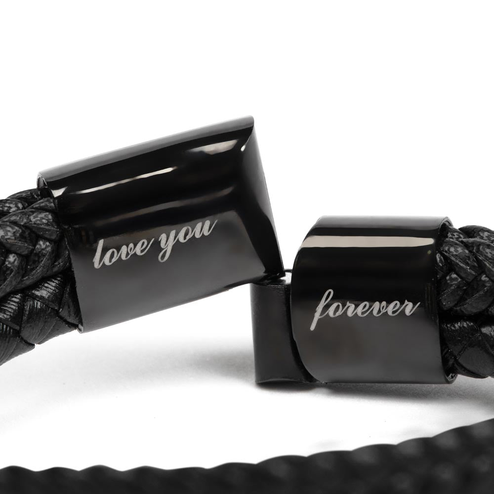 To My Man - I Love You More - Love Your Forever Bracelet - PM0132