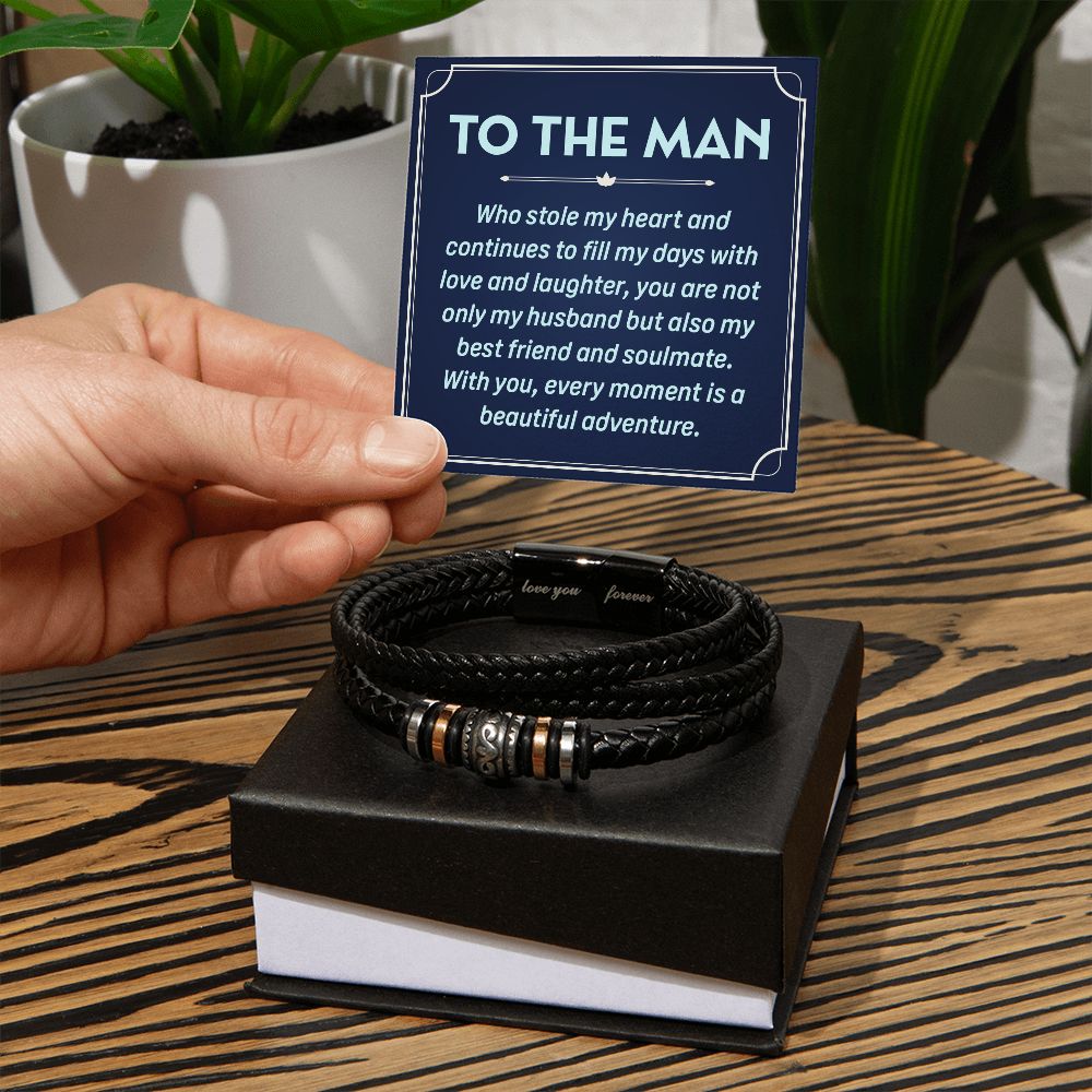 To The Man Who Stole - Love you Forever Bracelet-SN004