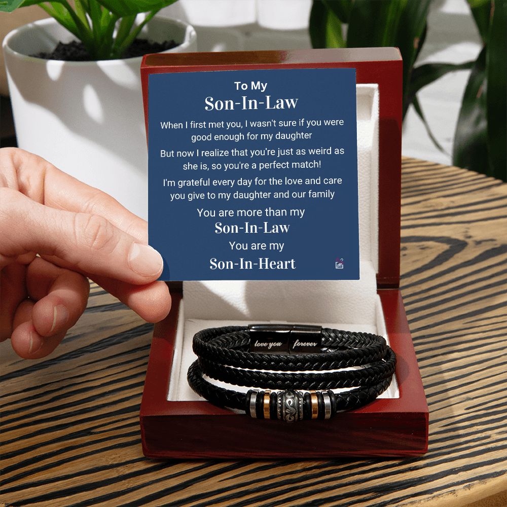 To Son In Law - Son In Heart - Bracelet - PM0115