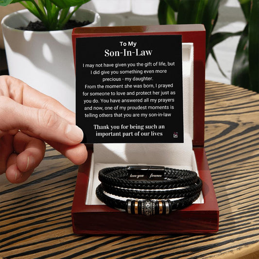 To Son In Law - You Are A Champion - Bracelet - PM0116