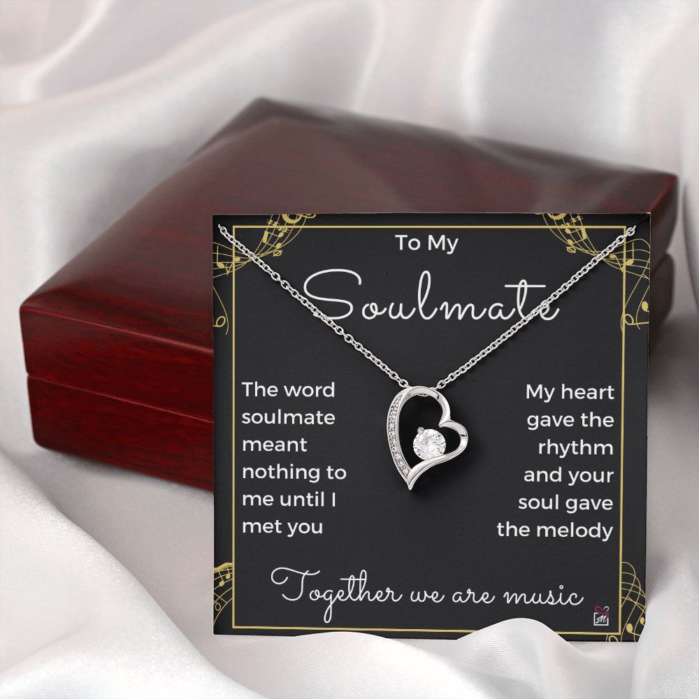 To Soulmate- Together We Are Music - Forever Love Necklace