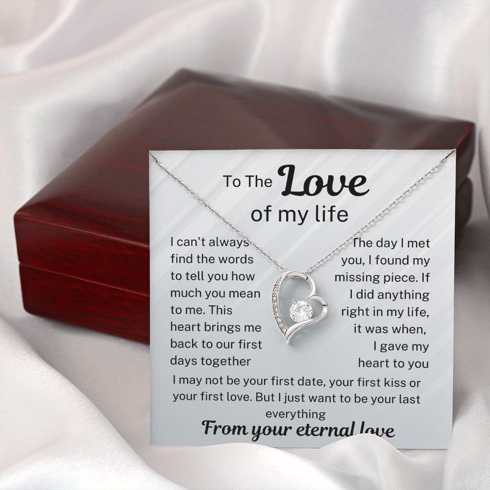 To Your Love - My Missing piece - Forever Love Necklace