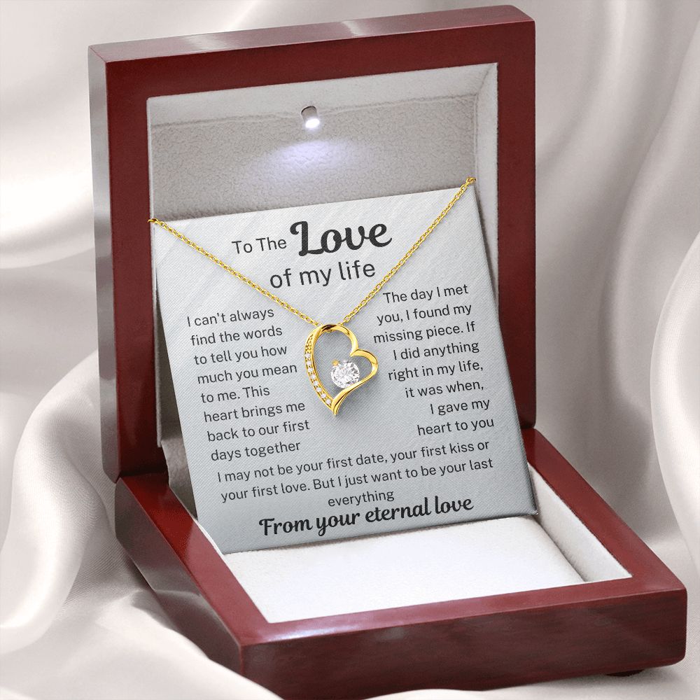 To Your Love - My Missing piece - Forever Love Necklace
