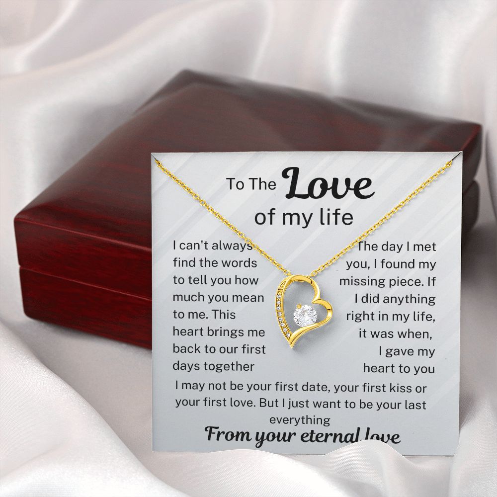 To Your Love - My Missing piece - Forever Love Necklace