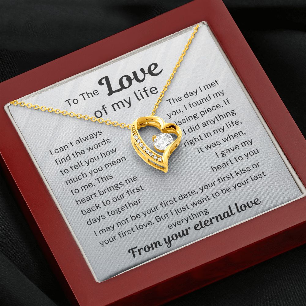 To Your Love - My Missing piece - Forever Love Necklace