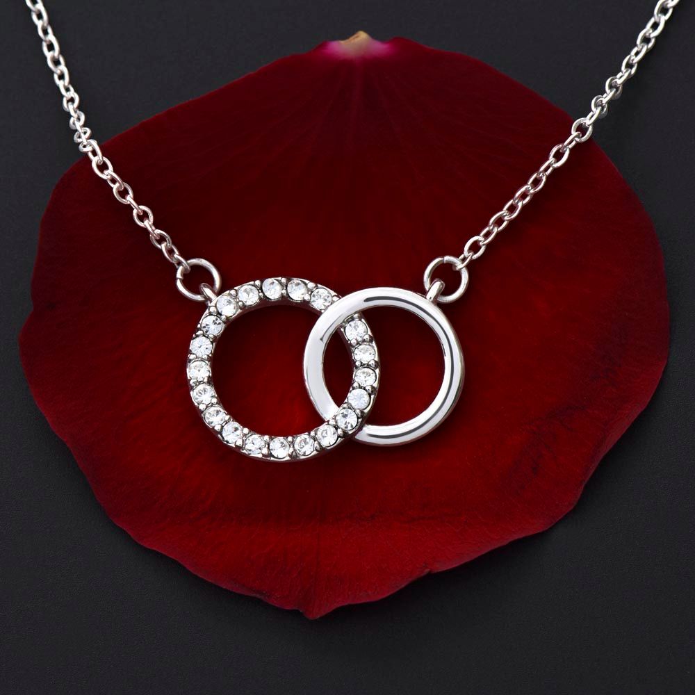 To My Precious Bonus Sister, from Sister - You Are My First Friend - The Perfect Pair Necklace