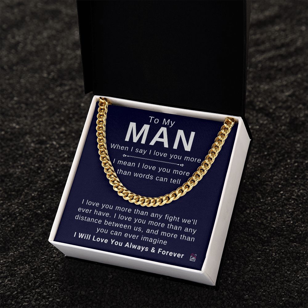 To Your Man - More Than Words Can Tell - Cuban Chain