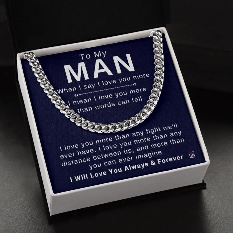 To Your Man - More Than Words Can Tell - Cuban Chain