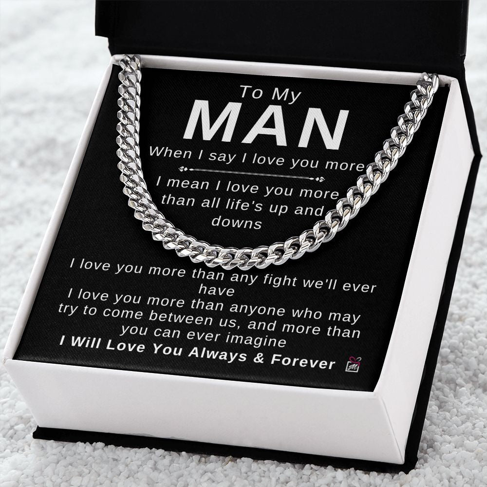 To Your Man - Always And Forever - Cuban Chain