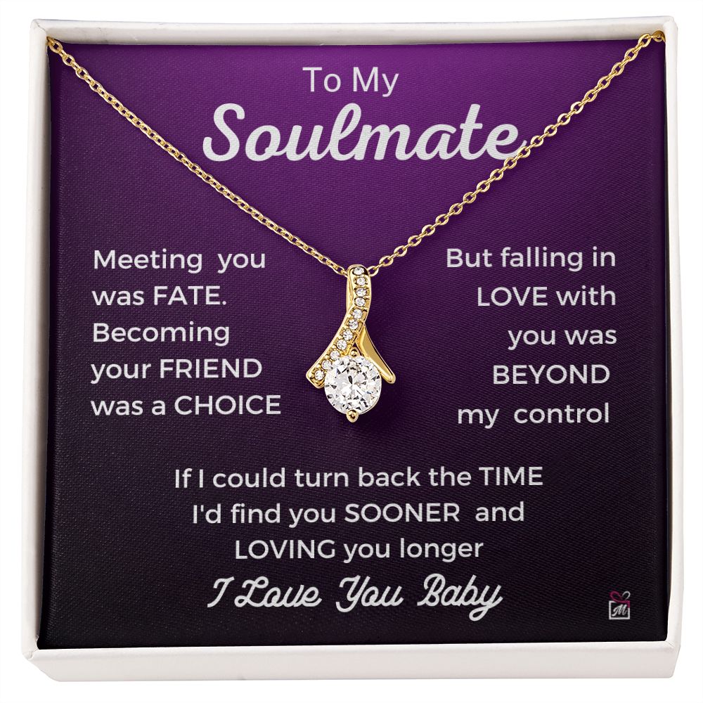 To Soulmate - Beyond My Control - Alluring Beauty Necklace