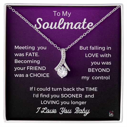 To Soulmate - Beyond My Control - Alluring Beauty Necklace