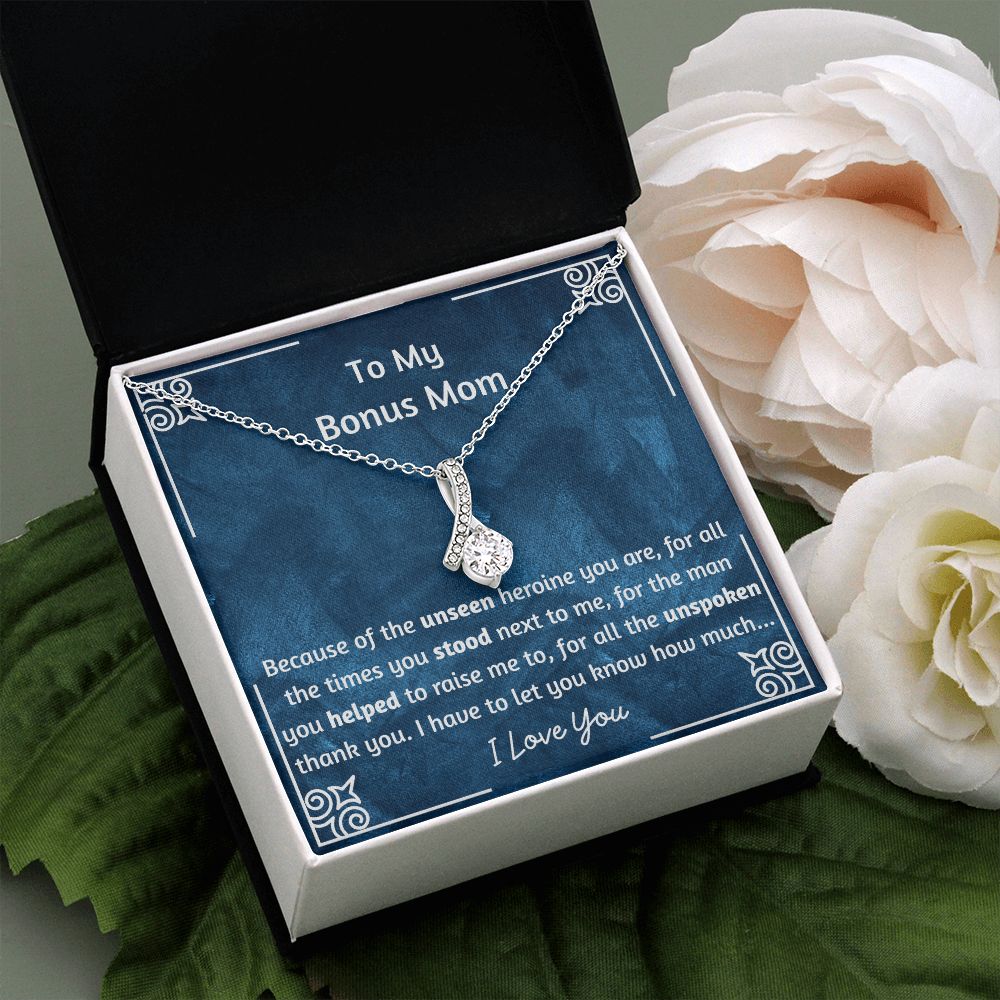 To My Bonus Mom - For all the times - The Alluring Beauty Necklace