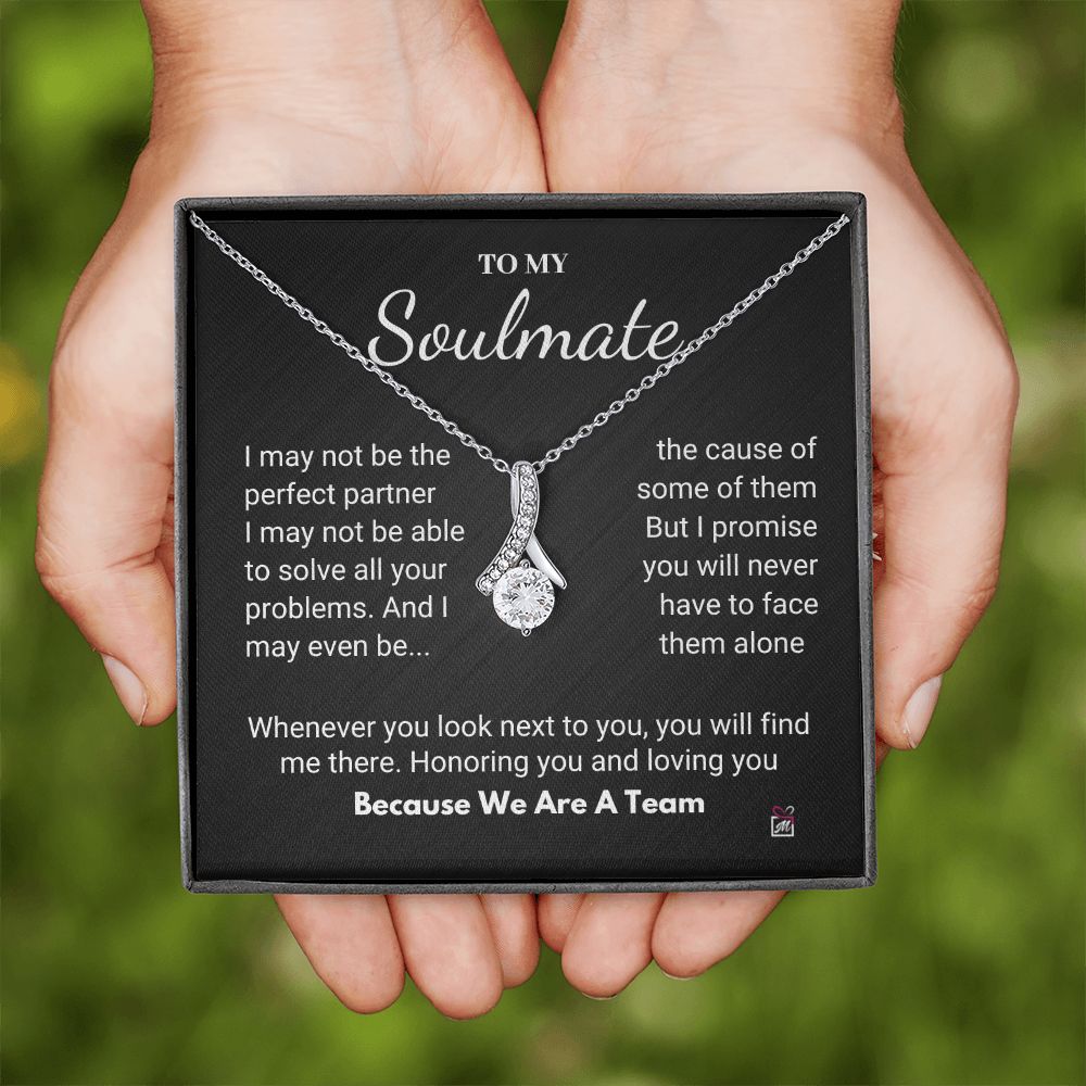 To Your Soulmate - We Are A Team - Alluring Beauty necklace