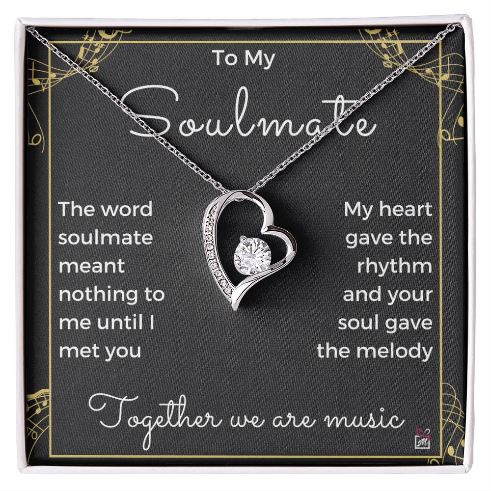 To Soulmate- Together We Are Music - Forever Love Necklace