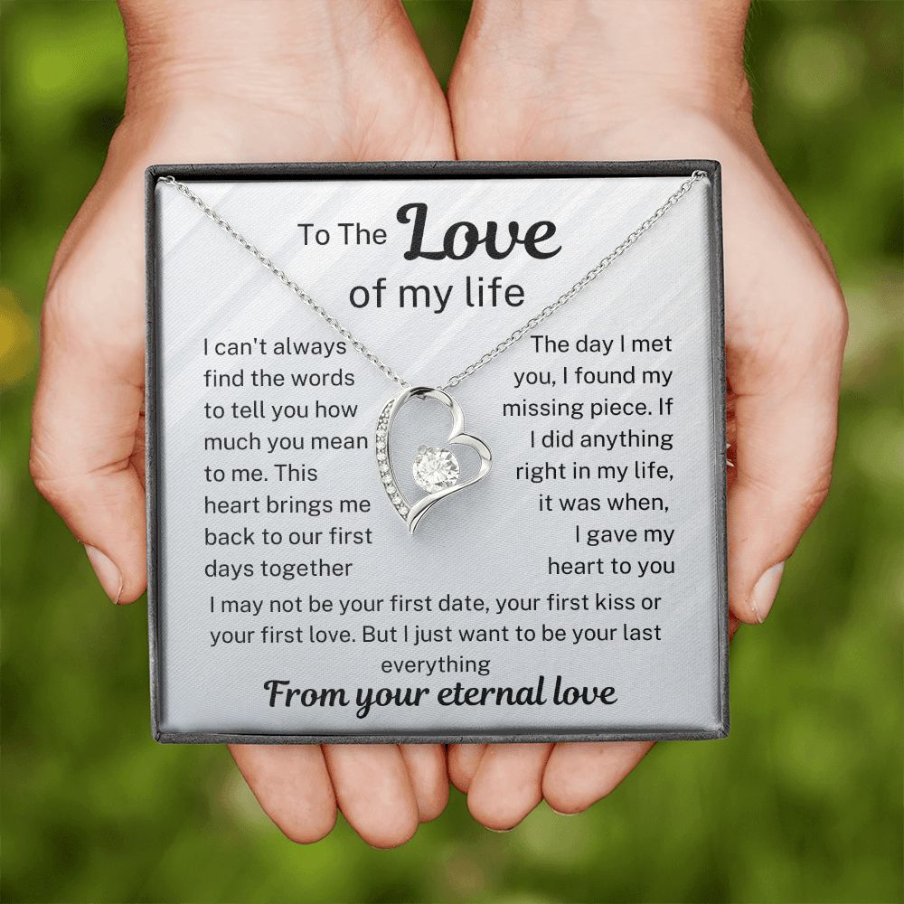 To Your Love - My Missing piece - Forever Love Necklace