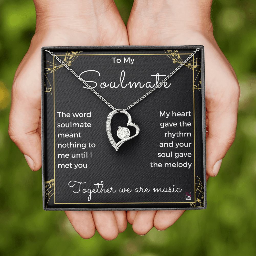 To Soulmate- Together We Are Music - Forever Love Necklace