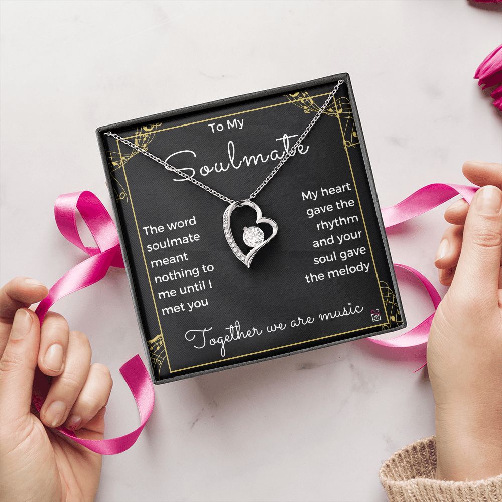 To Soulmate- Together We Are Music - Forever Love Necklace