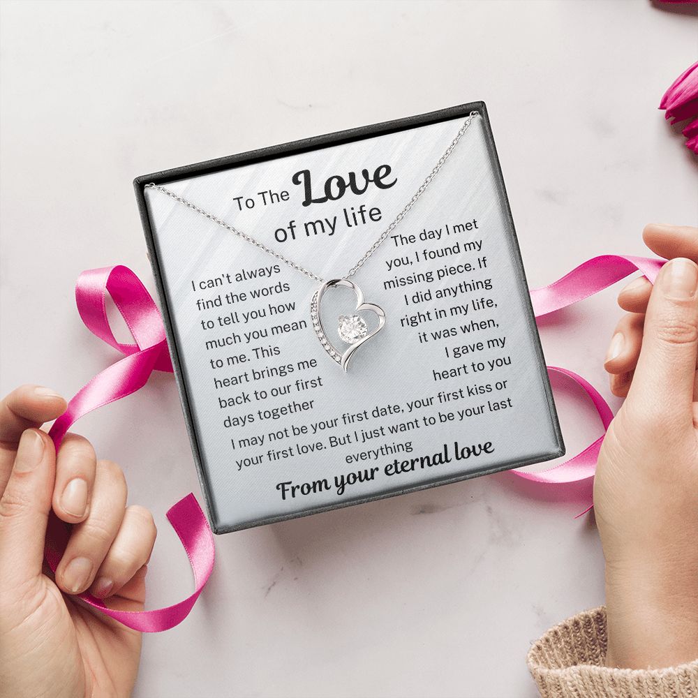 To Your Love - My Missing piece - Forever Love Necklace