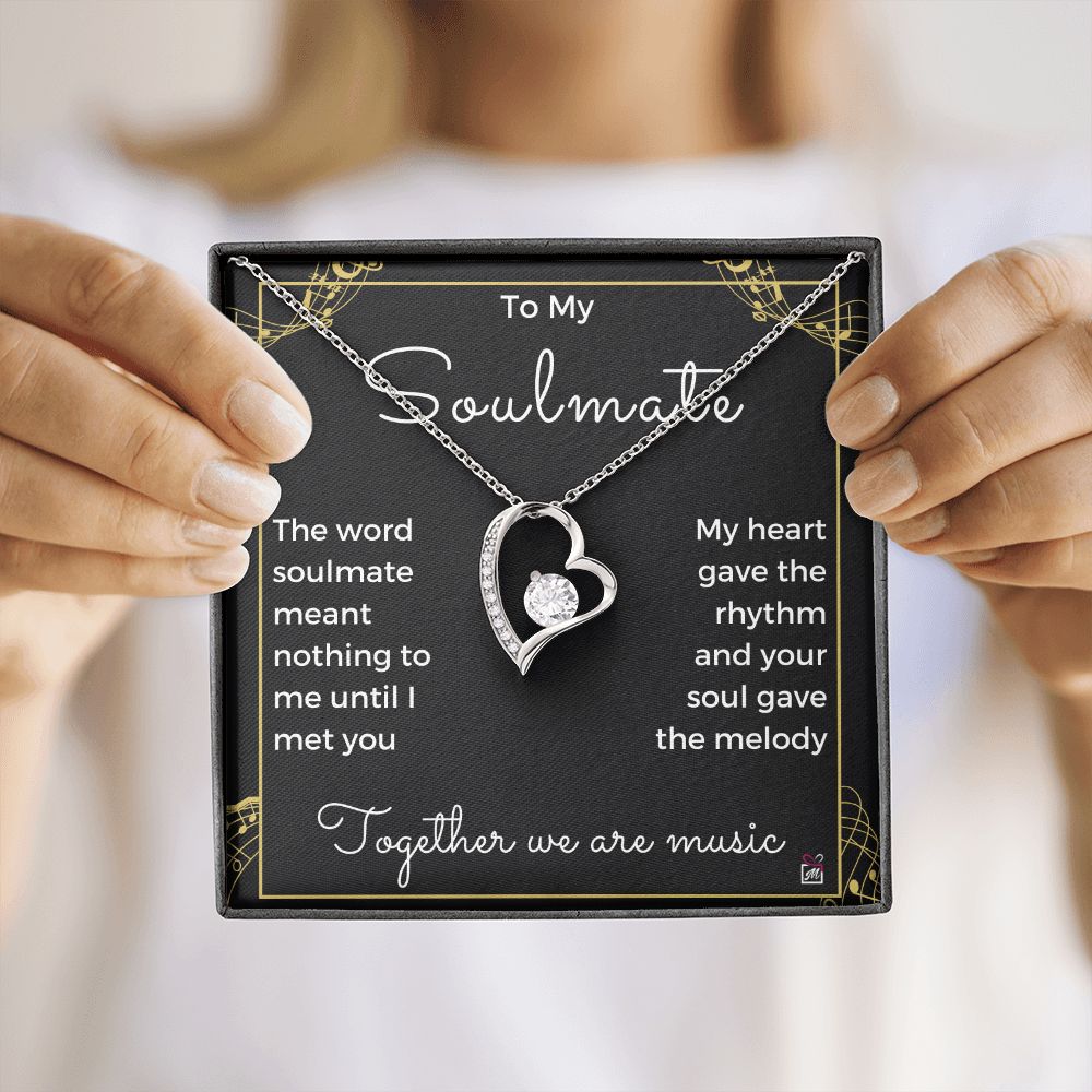 To Soulmate- Together We Are Music - Forever Love Necklace