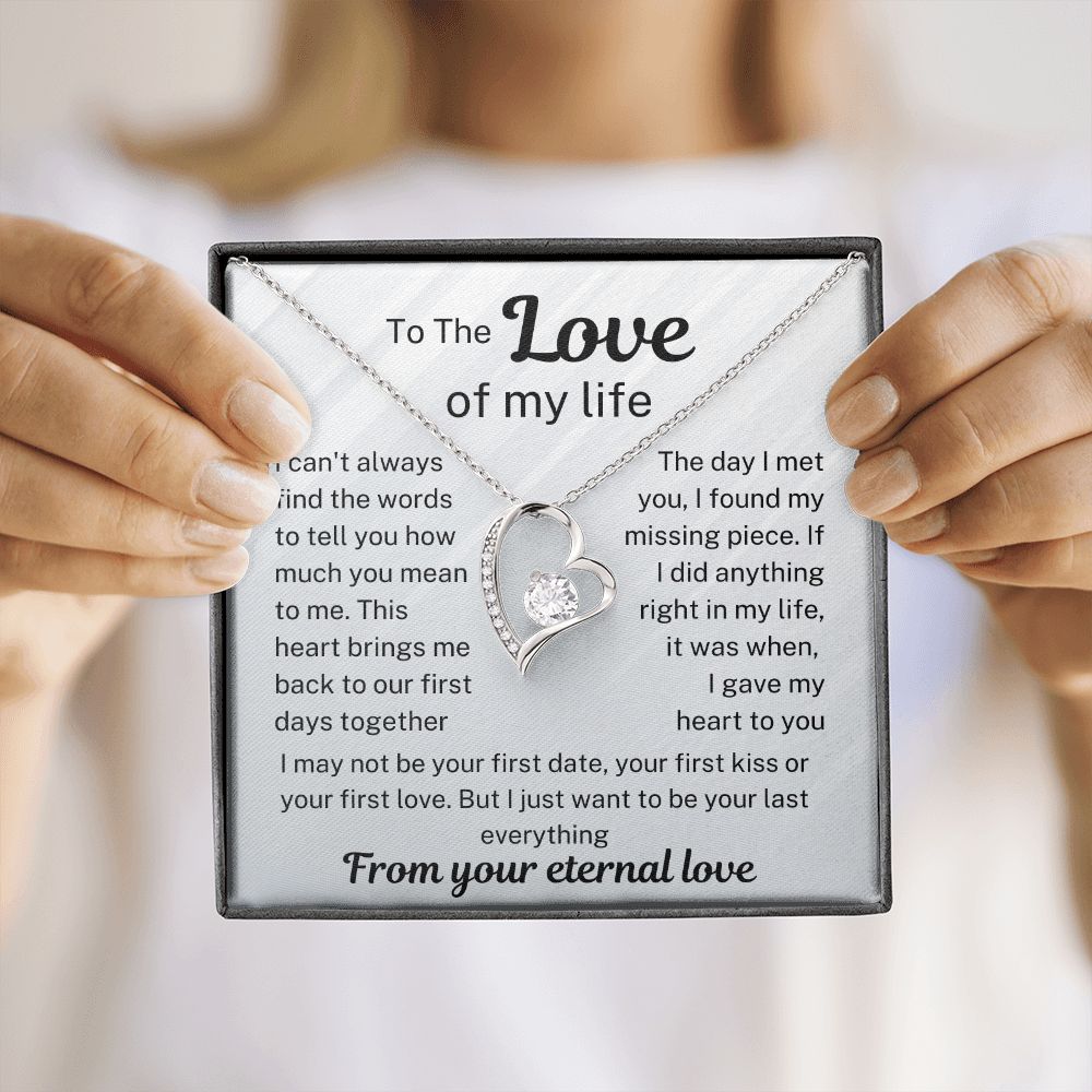 To Your Love - My Missing piece - Forever Love Necklace