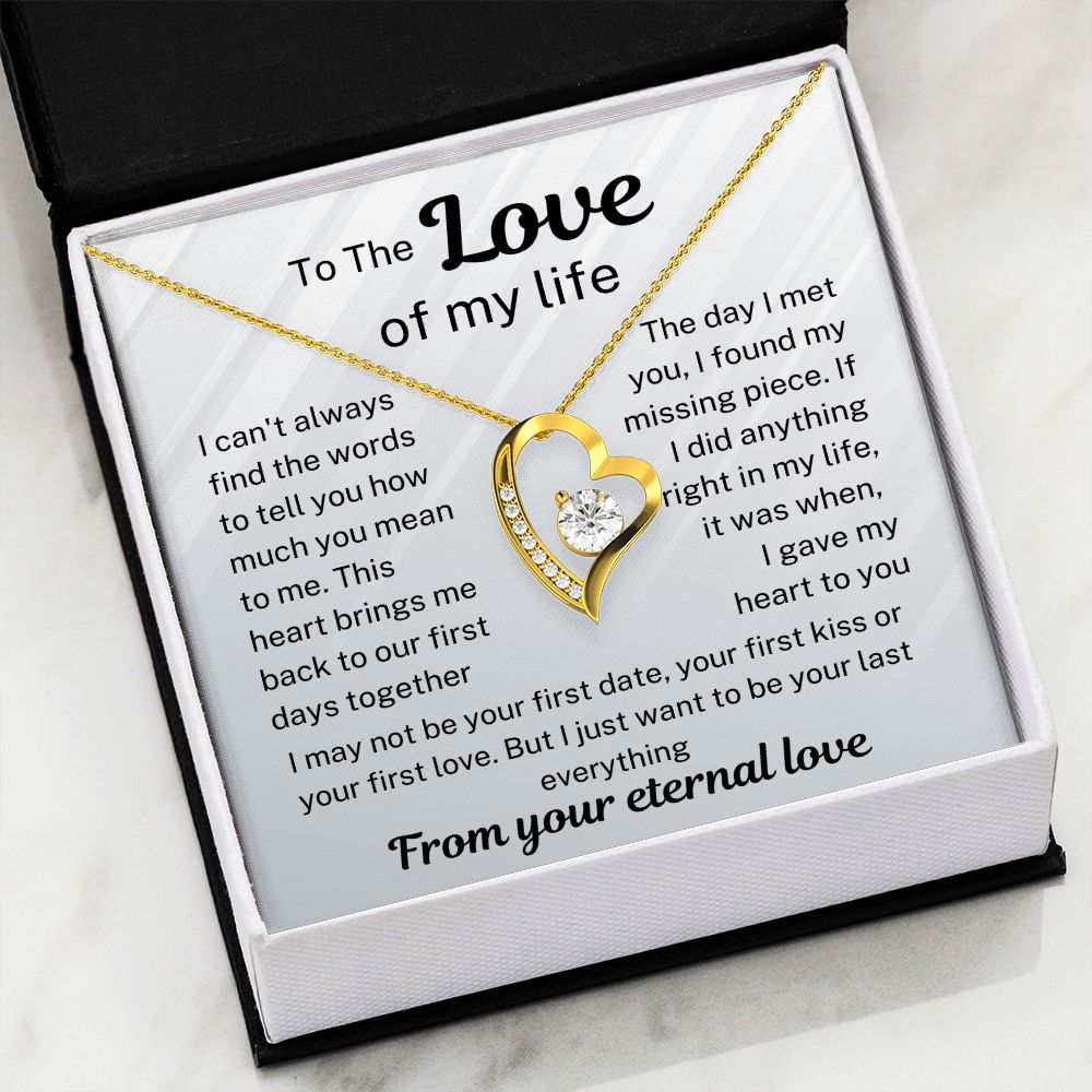 To Your Love - My Missing piece - Forever Love Necklace
